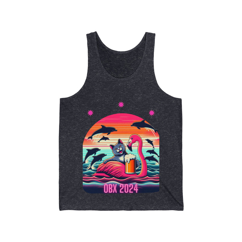 OBX Tank Drip Unisex Jersey Tank