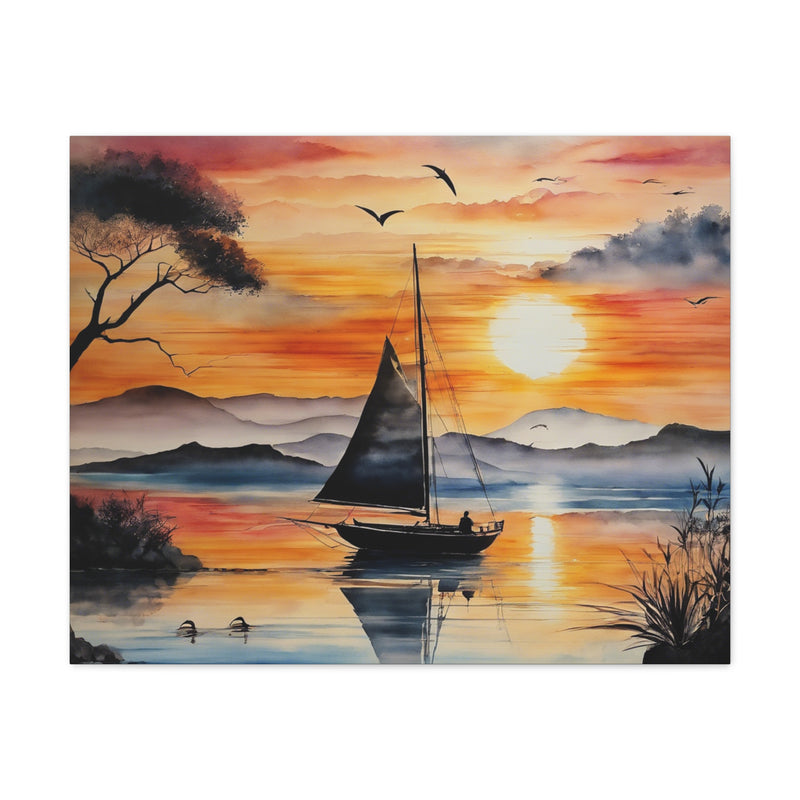 Sailboat - Canvas Gallery Wraps