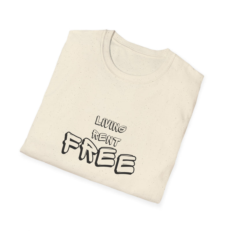 Living Rent Free - Unisex Softstyle T-Shirt