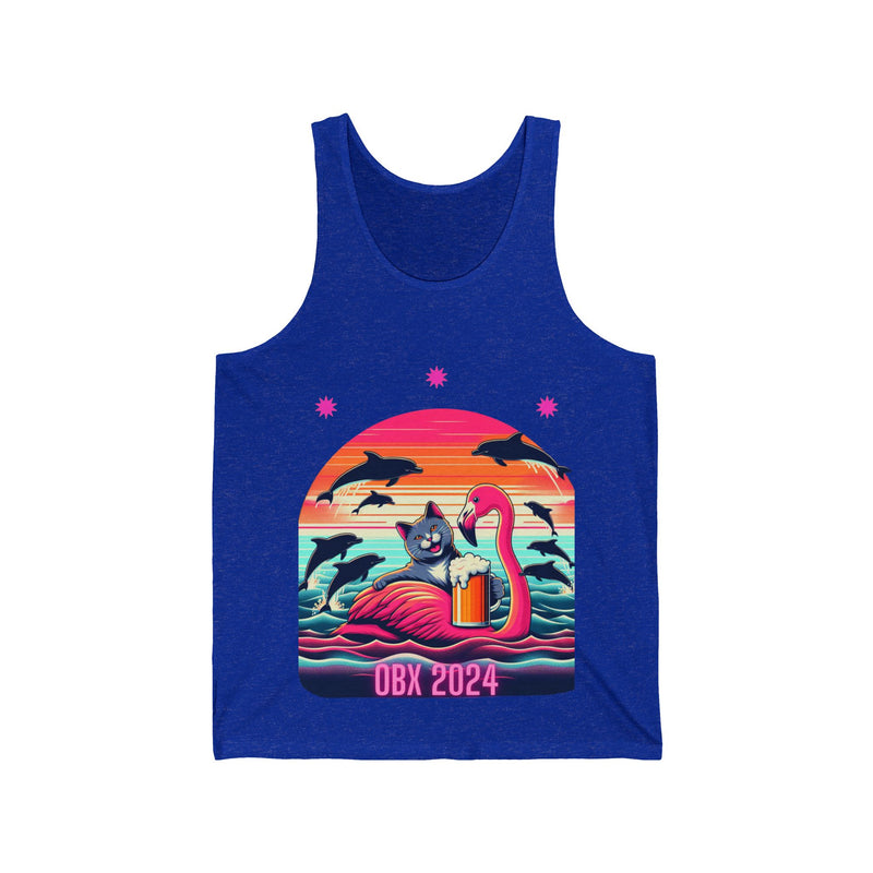 OBX Tank Drip Unisex Jersey Tank