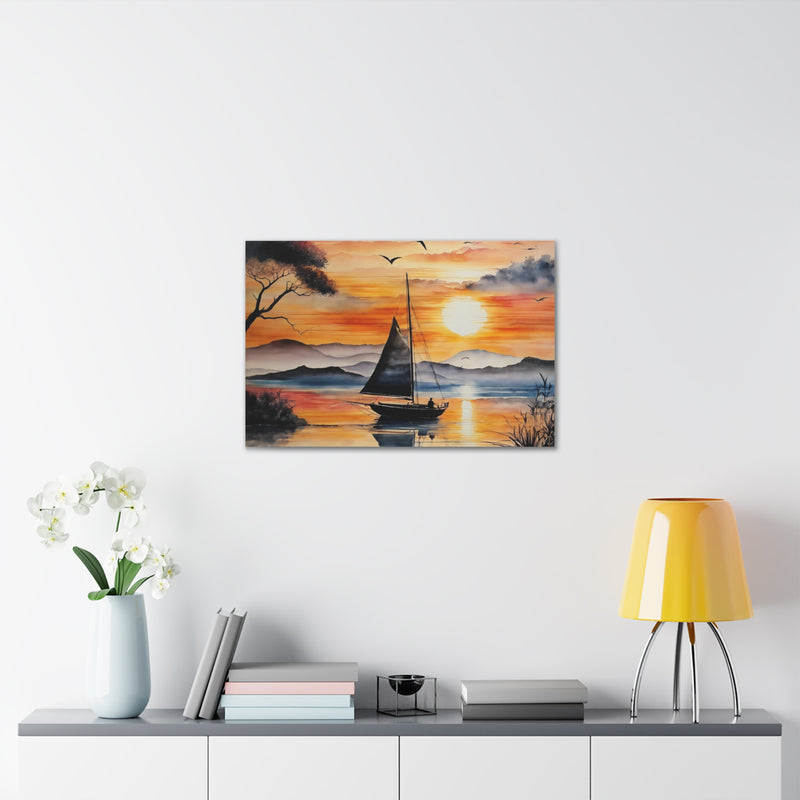 Sailboat - Canvas Gallery Wraps