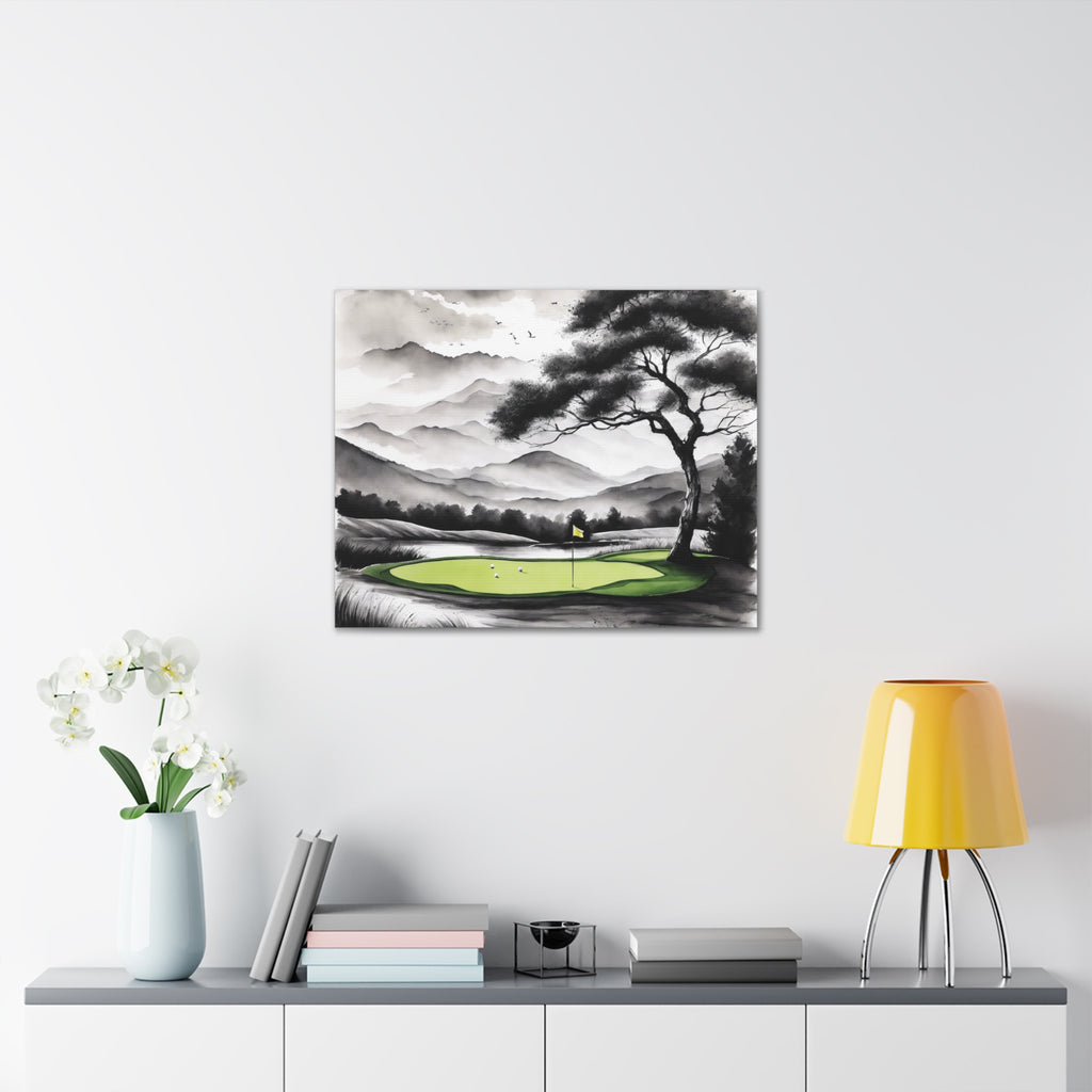 Golf's Dream Canvas Gallery Wraps