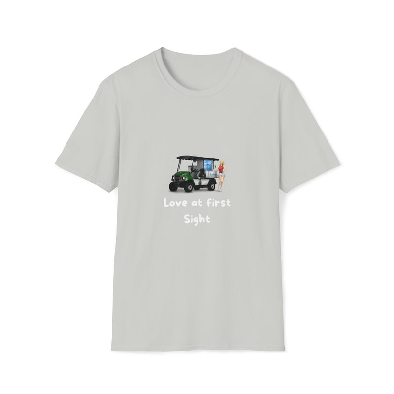 Cart girl love at first sight Unisex Softstyle T-Shirt