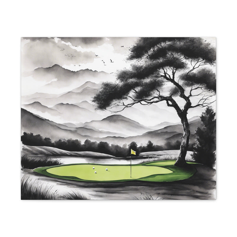 Golf's Dream Canvas Gallery Wraps