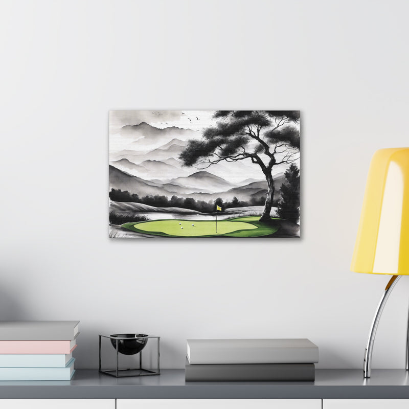 Golf's Dream Canvas Gallery Wraps