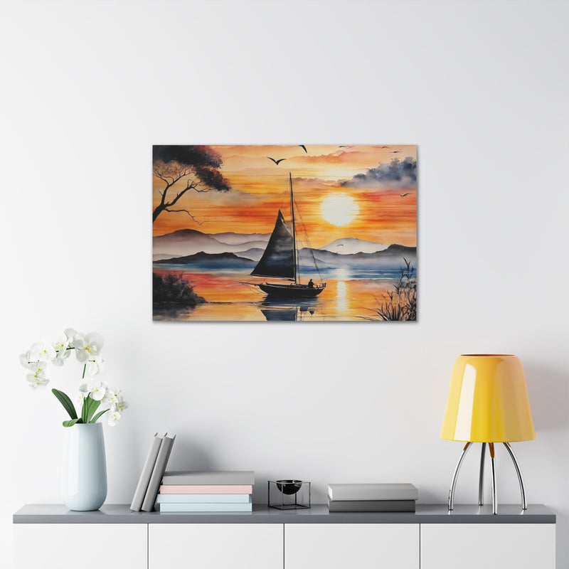 Sailboat - Canvas Gallery Wraps