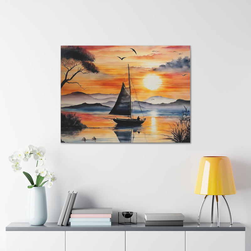 Sailboat - Canvas Gallery Wraps