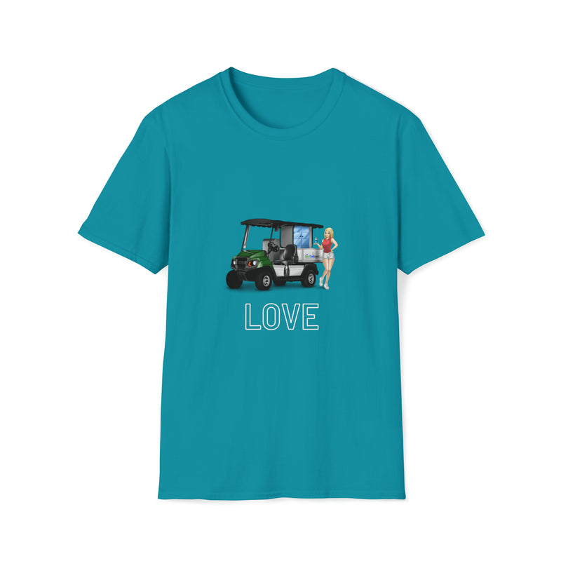 Cart girl love Unisex Softstyle T-Shirt