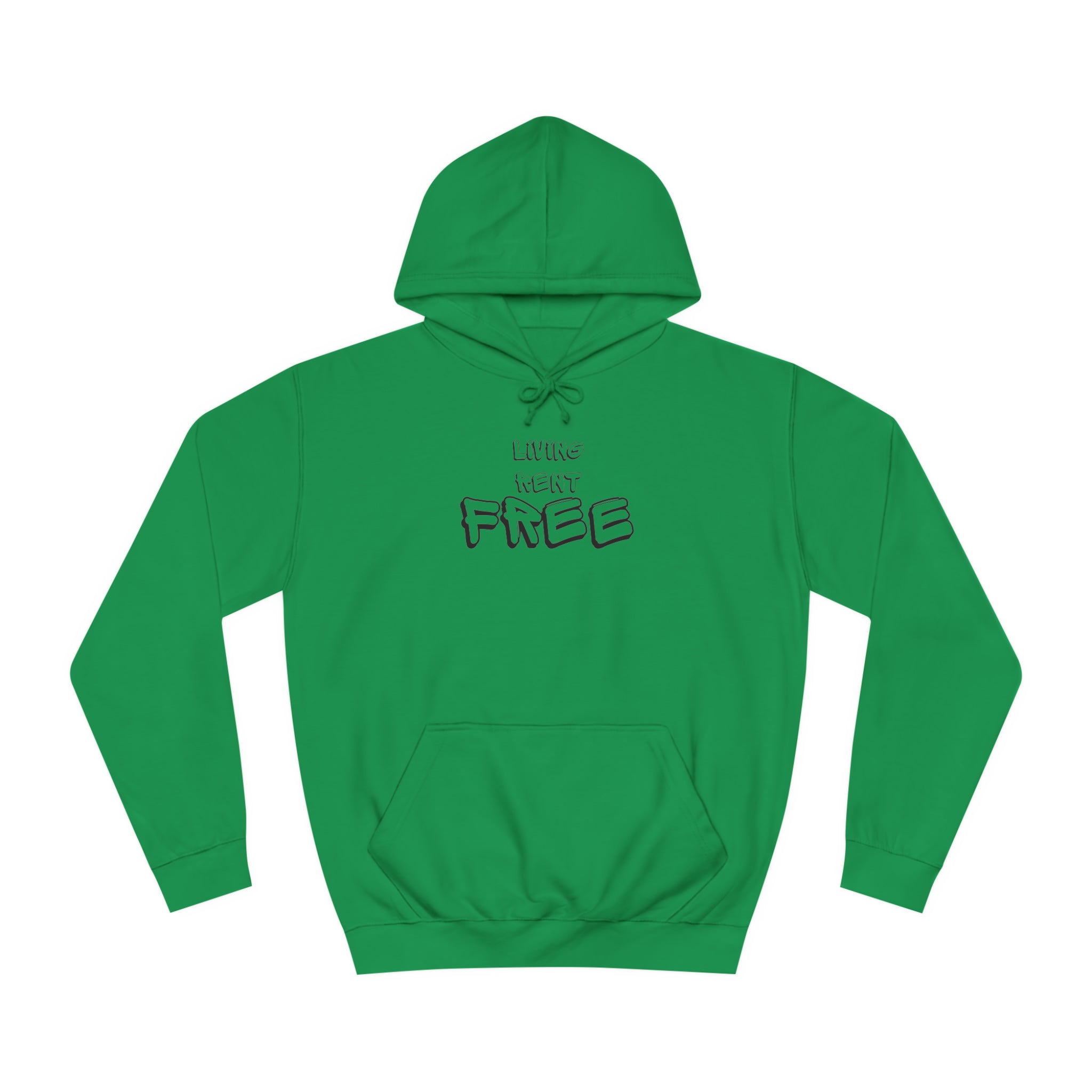 Living Rent Free - Unisex College Hoodie