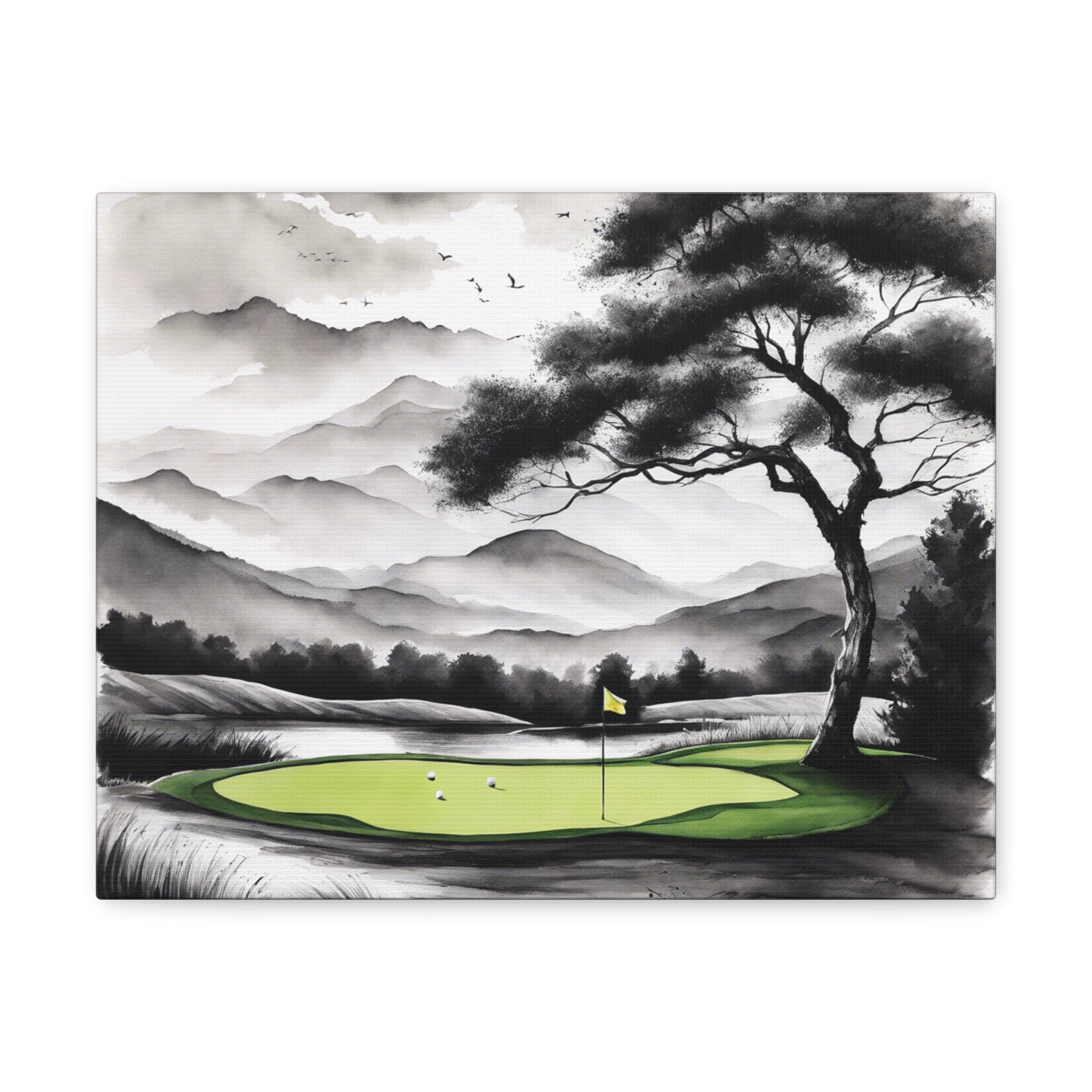 Golf's Dream Canvas Gallery Wraps