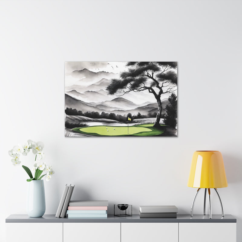 Golf's Dream Canvas Gallery Wraps