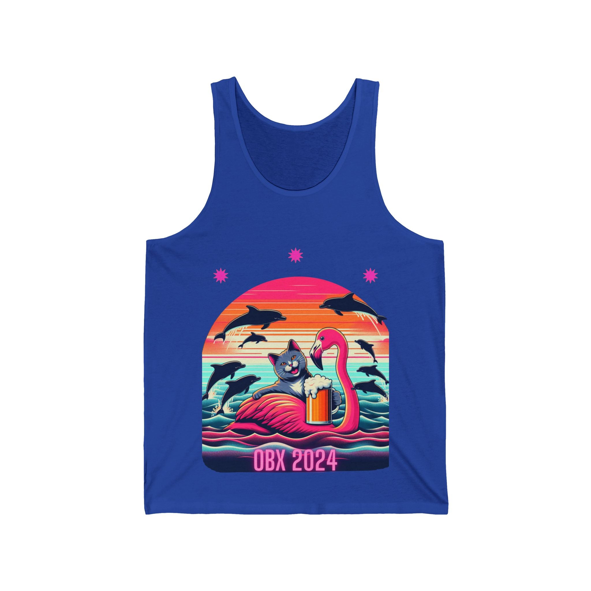 OBX Tank Drip Unisex Jersey Tank